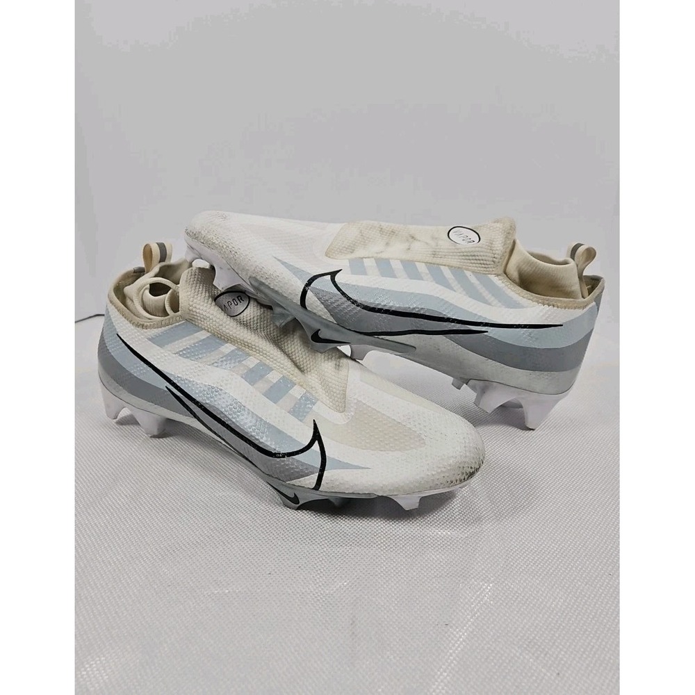 Nike Vapor Edge Pro 360 Mens Football Cleats White Silver DQ3670-102‎ Size 13